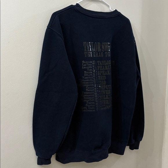 Taylor Swift Navy Crewneck Sweatshirt - Eras Tour - navy blue - XL - Picture 4 of 5